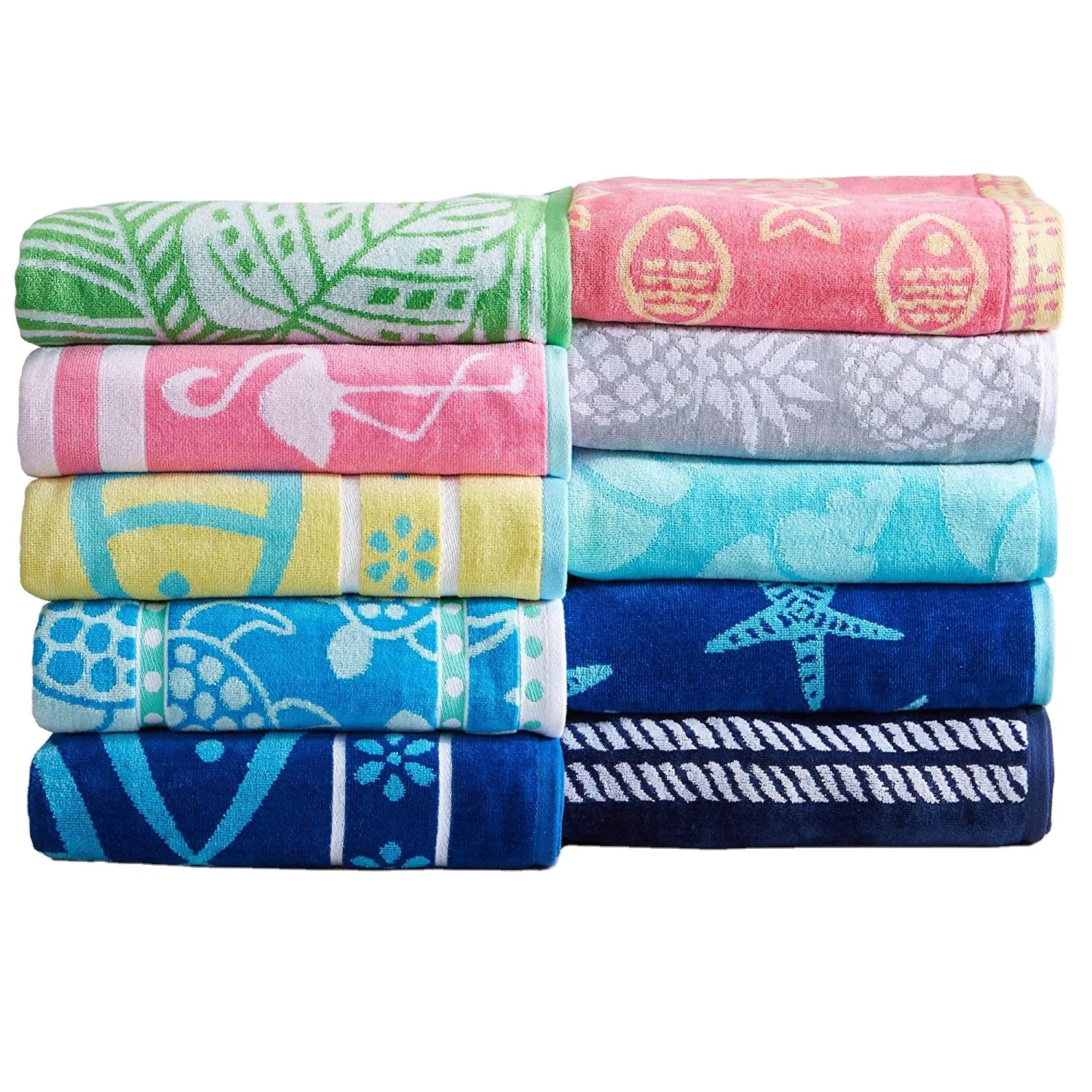 Cotton Tea Towels - Assorted Designs - CAPERS Home