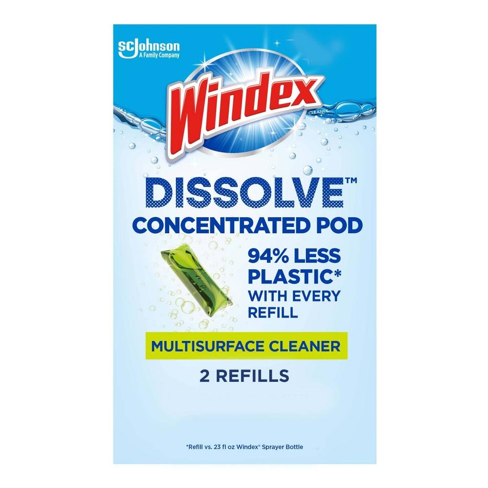 Windex 2pk-.28z Pods Dissolve Concnt Cln