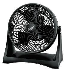 Comfort Zone 7.5” Blade High Velocity Turbo Fan ~ Black 3 Speed