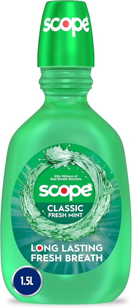 SCOPE MOUTHWASH CLASSIC FRESHMINT 1.5L