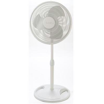 Lasko 16" Oscillating Stand Fan - white