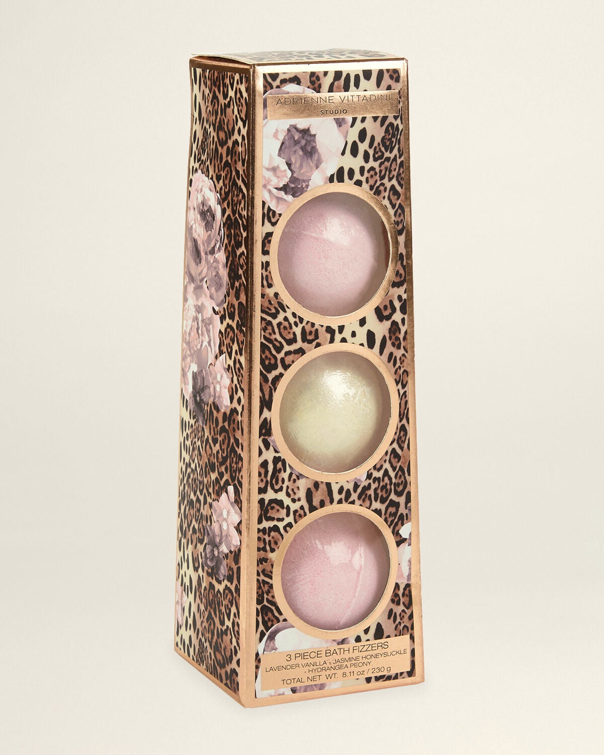 ADRIENNE VITTADINI 3-Piece Scented Bath Fizzers Set