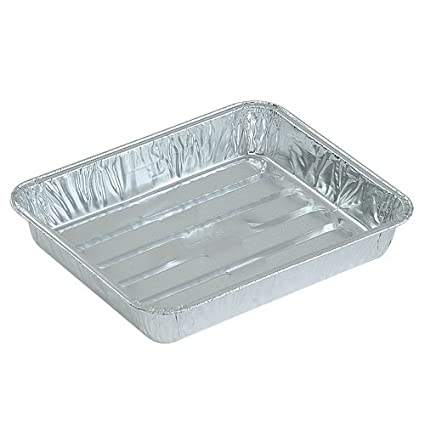 Aluminum Pan - Broiler Pan, Small.