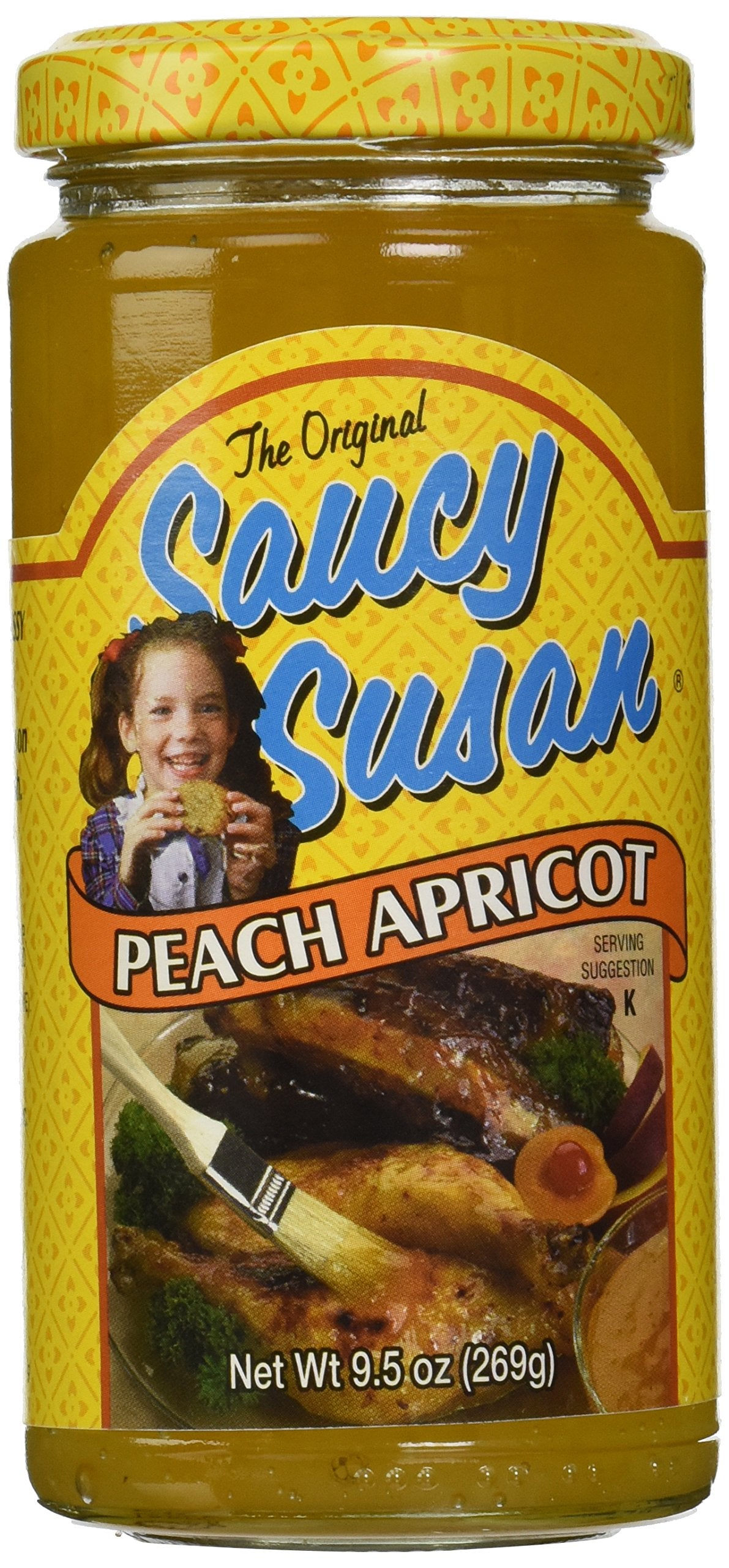 SAUCY SUSAN SAUCE PEACH APRICOT 9.5 OZ