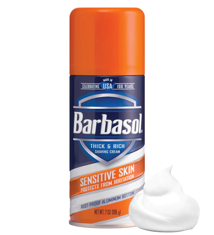 Barbasol Shaving Cream Sensitive 7 OZ