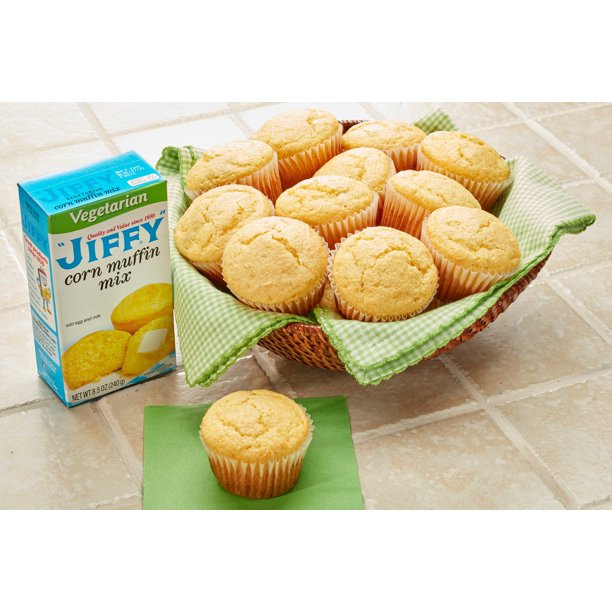 Jiffy Vegetarian Corn Muffin Mix 8.5 OZ