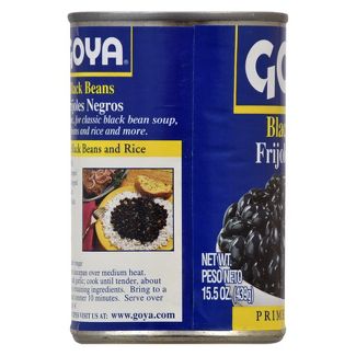 Goya Black Beans 15.5oz