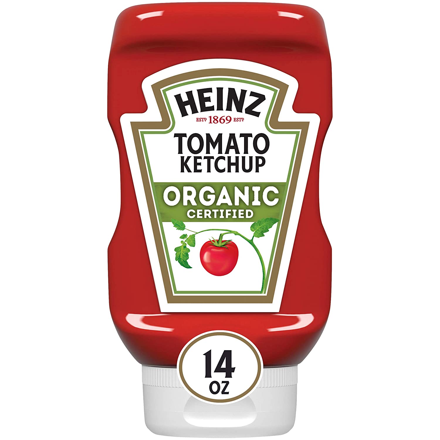 HEINZ ORGANIC TOMATO KETCHUP 14 FL OZ