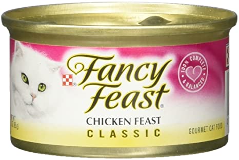 Fancy Feast Classic Chicken Feast Cat Food 3 OZ