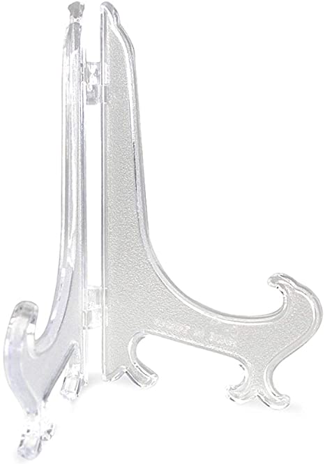 5 Inch Clear Plastic Easel