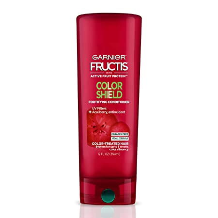 Garnier Fructis Color Shield Conditioner, Color-Treated Hair, 12 fl. oz.