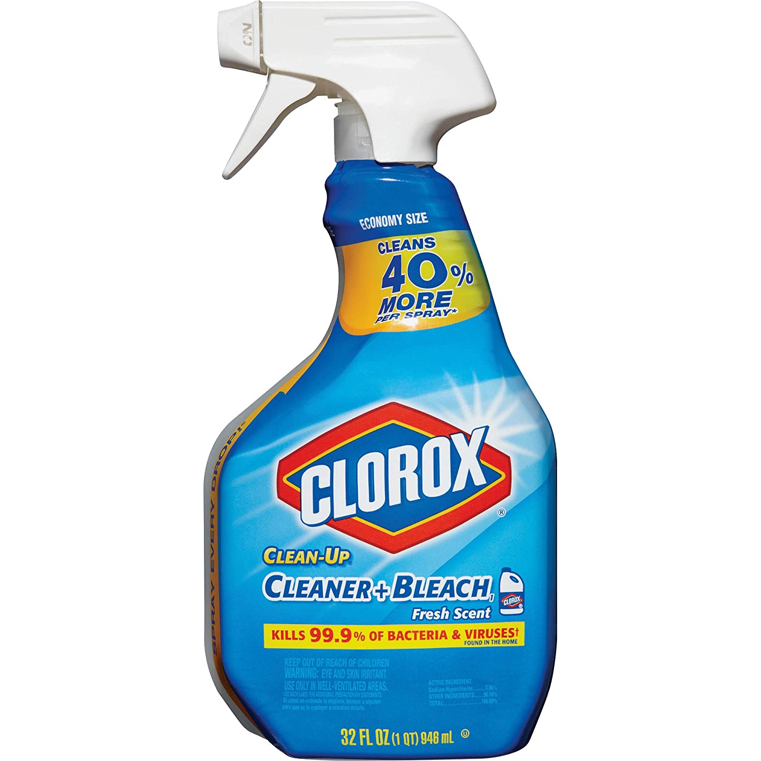 Clorox Clean-Up Cleaner With Bleach Spray,32 OZ