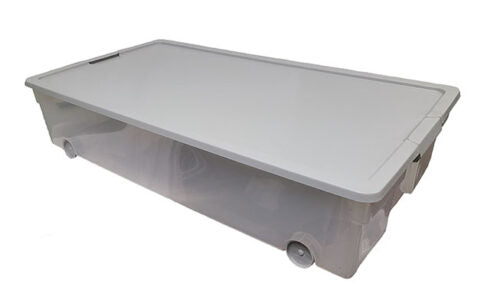 56 Quart Underbed Storage with Wheels and Lid