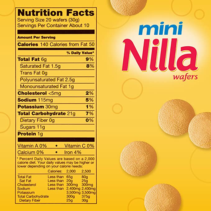 Nabisco Mini Nilla Wafers 11 OZ