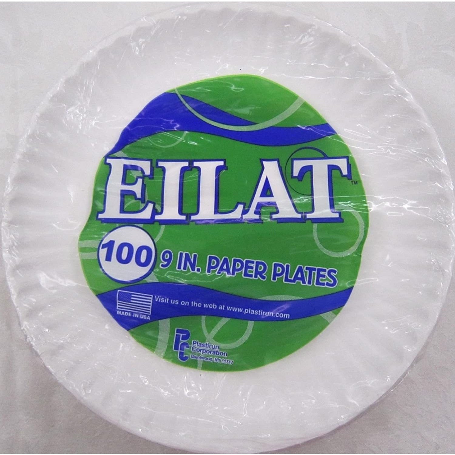 Eliat, 9″ PAPER PLATES 100CT-12