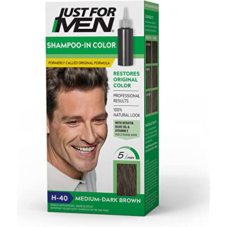 Just For Men Shampoo-In Color, Medium-Dark Brown