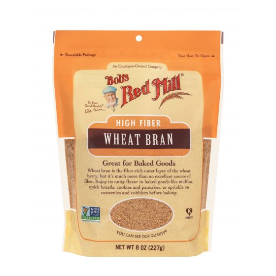 BOB'S RED MILL WHEAT BRAN 8 OZ