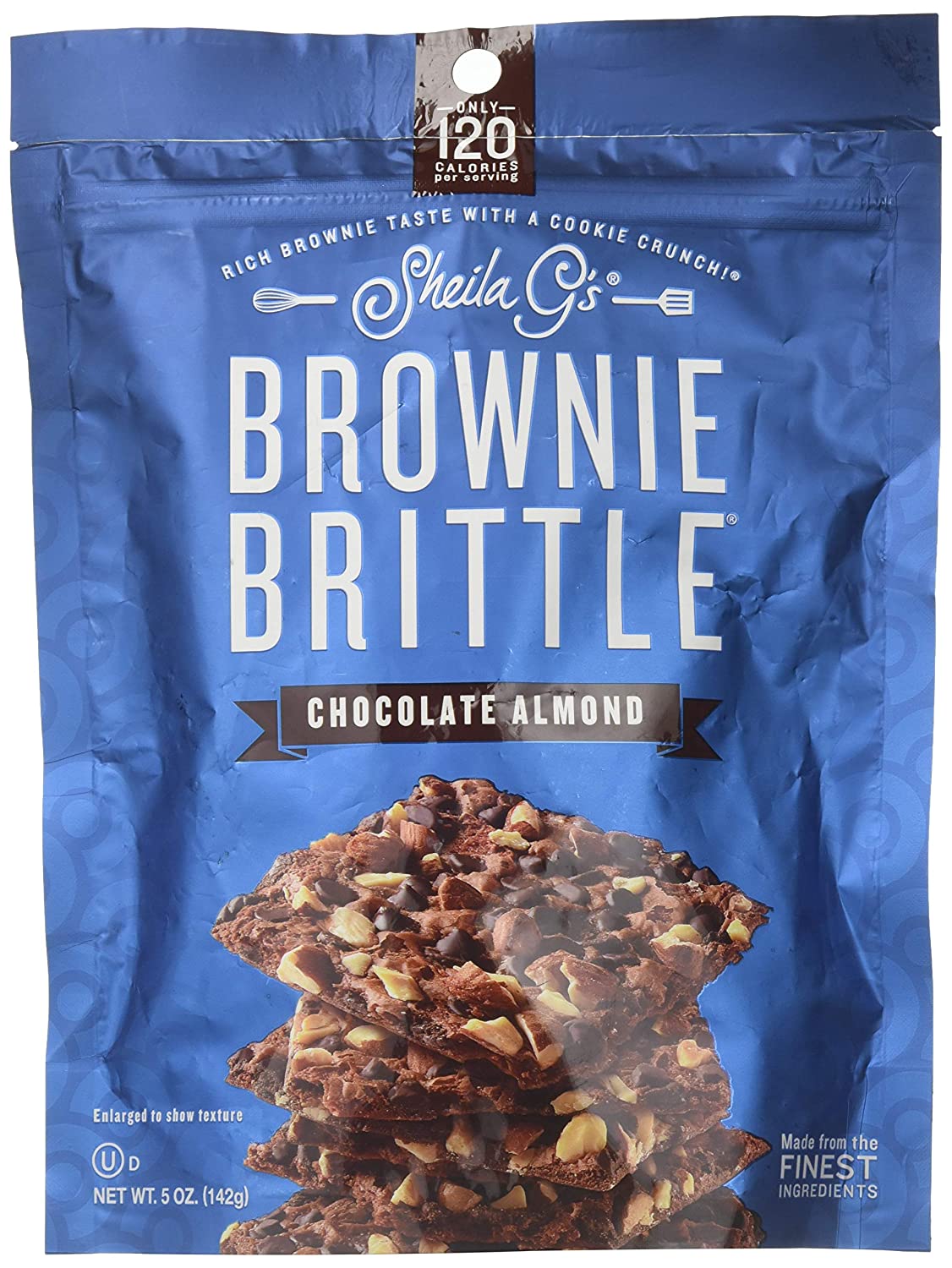 SHEILA G'S BROWNIE BRITTLE CHOCOLATE ALMOND 5 OZ