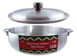 Caldero - 13 Quart Polished Aluminum