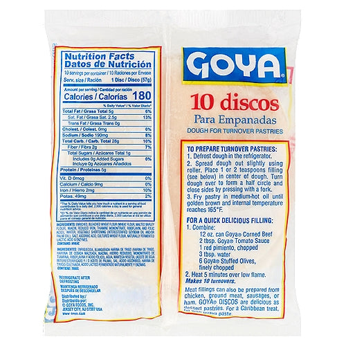 Goya Large White Disco 20 oz