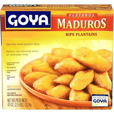 Goya Frozen Platanos Maduros 40oz