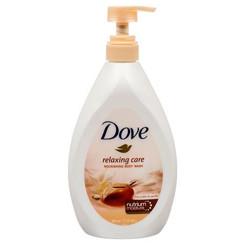 Dove Relaxing Care Nourishing Body Wash Pump
