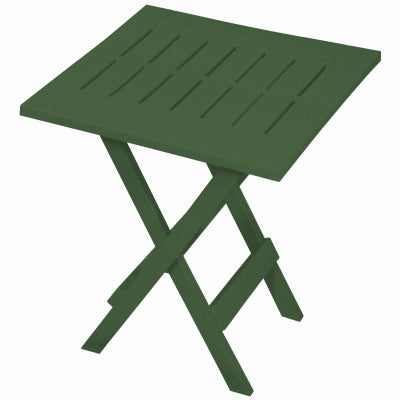 Resin Folding Table, Hunter Green