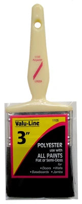 Linzer 1105-3 Valu Line 3-In. Ivory-Handled Utility Paint Brush