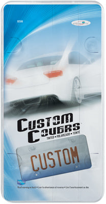 Custom Accessories License Plate Protector, Smoke