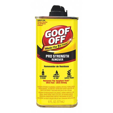 6OZ Pro GoofOff Remover FG661 from W M BARR