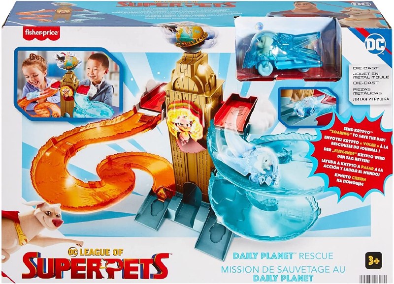 Fisher-Price DC League of Super Pets Daily Planet Rescue