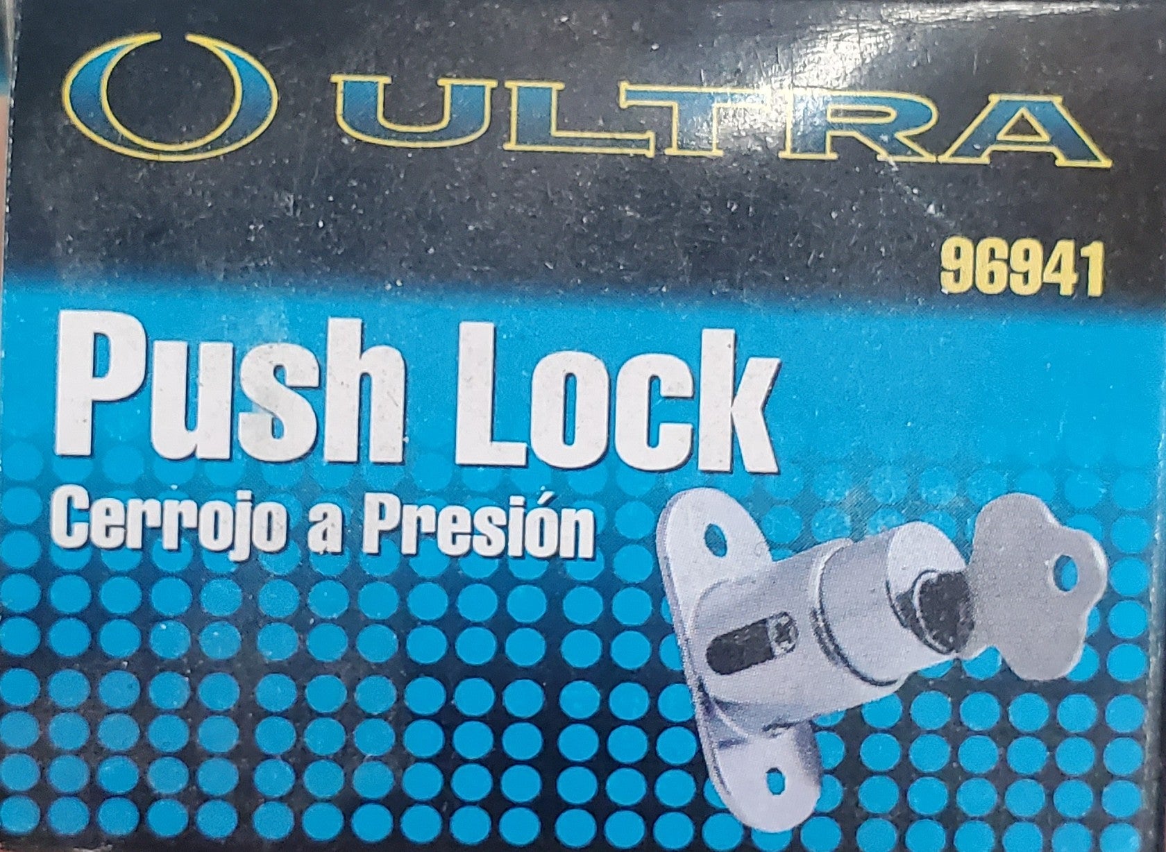 Ultra Hardware Sliding Door Push Lock