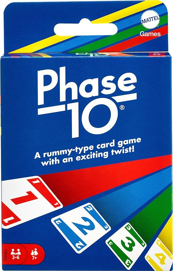 Mattel Games Phase 10 Card Game