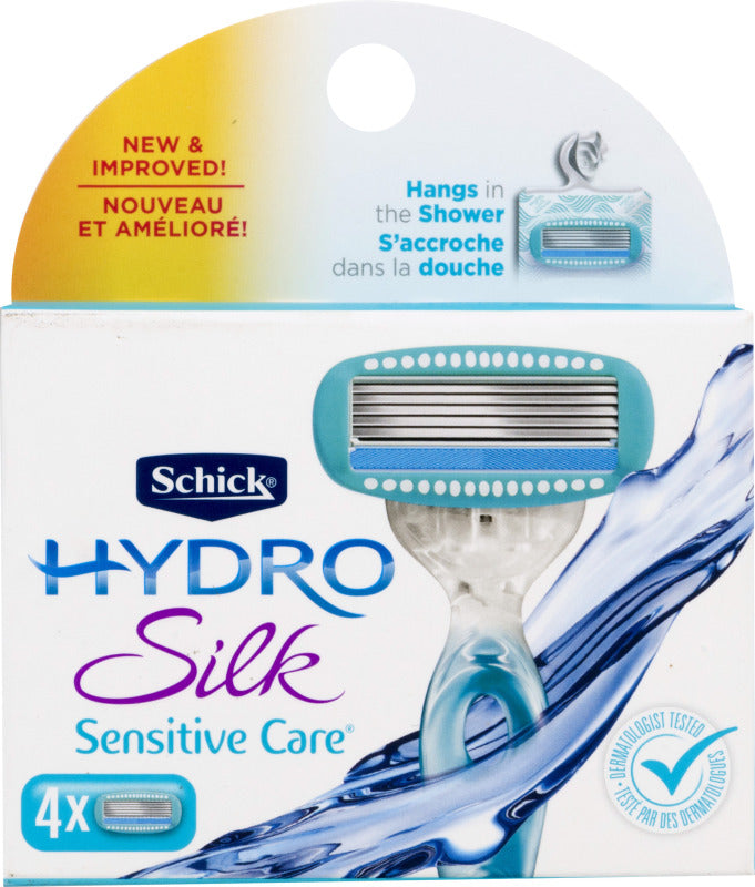 Schick Hydro Silk Cartridges 4 ea