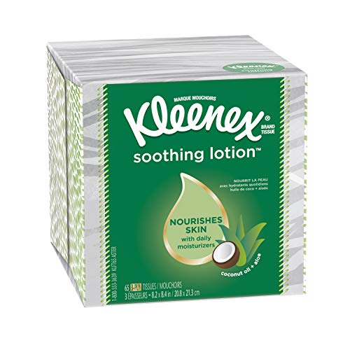 Kleenex Soothing Lotion Facial Tissues 3PLY