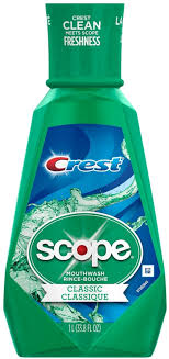Crest Scope Classic Original Formula Mouthwash - 33.8 FL OZ