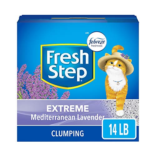 FRESH STEP MEDITERRANEAN LAVENDER CAT LITTER 14LB