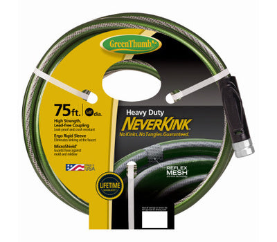 Teknor Apex 784678 Green Thumb 5/8 Inch By 75 Foot Neverkink Hose