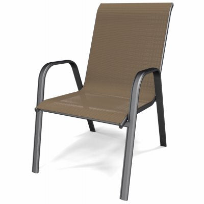 Four Seasons Courtyard Sunny Isles sling steel stack chair