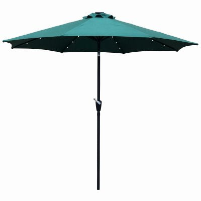 FS 9'Steel Seaafoam Green Umbrella - Item
