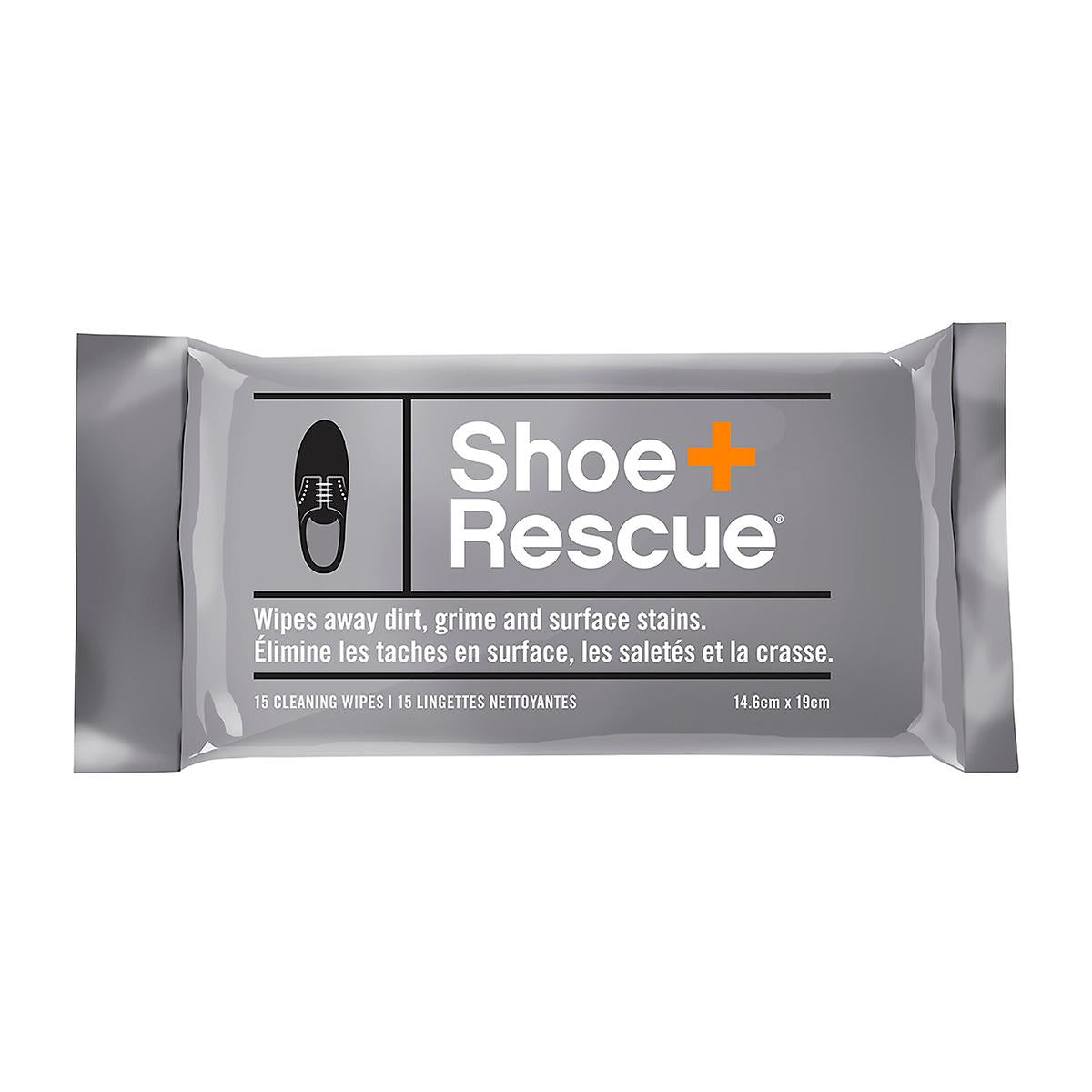 SHOE+RESCUE WIPES 15CT
