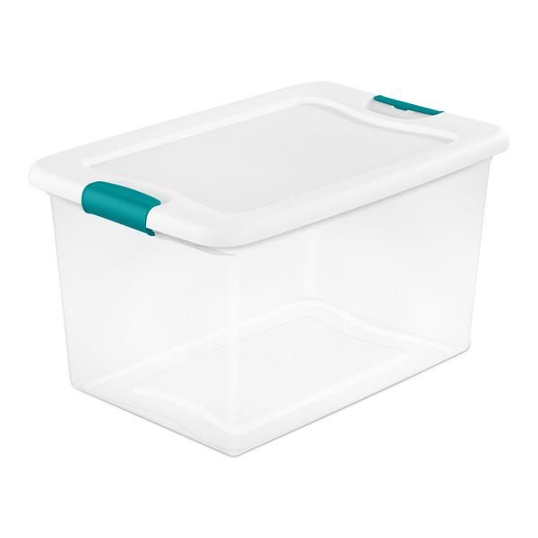 Clear plastic deals storage bins wholesale