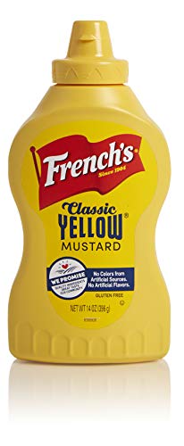 FRENCH'S CLASSIC YELLOW SQUEEZE BOTTLE MUSTARD 14 OZ