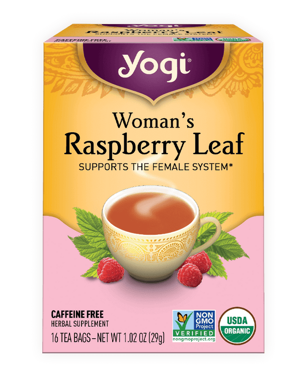 YOGI WOMAN’S RASPBERRY LEAF TEA, 16 TEA BAGS 1.02 OZ