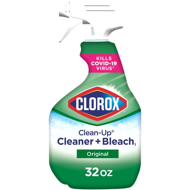 Clorox Clean-Up All Purpose Cleaner with Bleach, Spray Bottle, 32 OZ