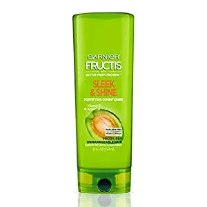 Garnier Fructis Sleek and Shine Conditioner, Frizzy, Dry, Unmanageable Hair, 12 FL. OZ