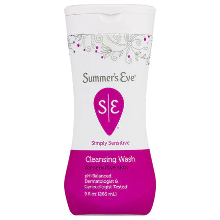 Summer's Eve Cleansing Wash Simply Sensitive 9 OZ