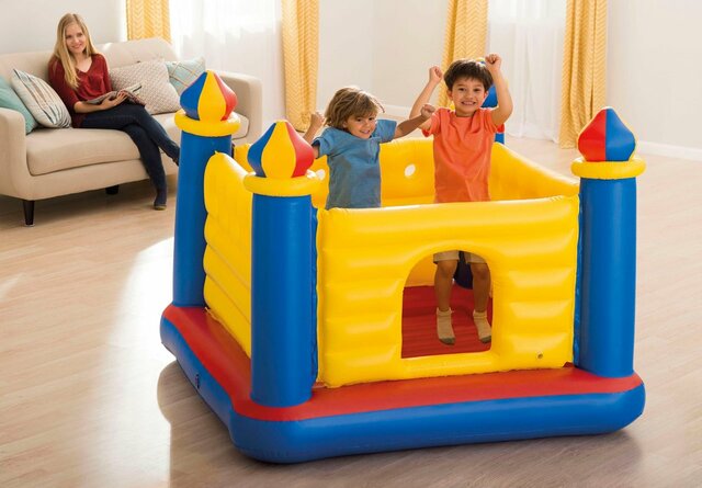 INTEX 48259EP JUMP-O-LENE CASTLE BOUNCER, AGE 3-6