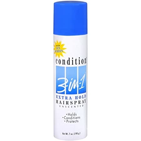 Condition 3-In-1 Aerosol Hair Spray Unscented 7 OZ