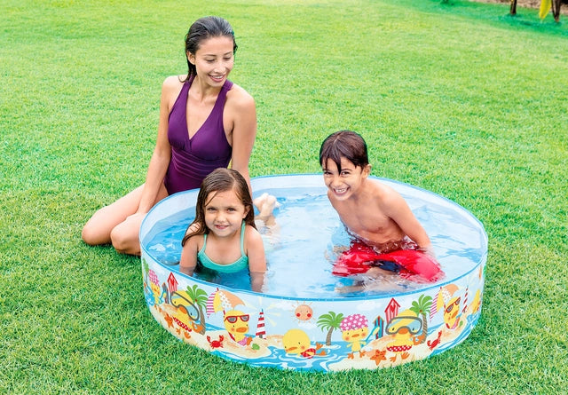 INTEX 58477EP 4FT X 10IN DUCKLING SNAPSET POOL AGE 3+